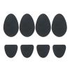 20 Pcs Wear-Resistant Non-Slip Shoes Mat Self-Adhesive Forefoot High Heels Sticker Heel Sole Protector Rubber view 2