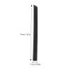 Mipcase Disposable Drinking Straws 11mm Diameter 19cm Black Individually Wrapped 100pcs Bulk Beverage Straws for Coffee Milk Tea Juice Shops view 2