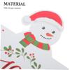 PACKOVE 10pcs Snowman Paper Candy Boxes Mini Treat Pillow Boxes Holiday Packaging for Sweets Cookies Party Favors Christmas Wrapping view 3