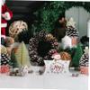 PACKOVE 10pcs Snowman Paper Candy Boxes Mini Treat Pillow Boxes Holiday Packaging for Sweets Cookies Party Favors Christmas Wrapping view 4