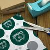 GRAPHICS & MORE Harry Potter Slytherin Hogwarts Leaves Gift Wrap Wrapping Paper Roll view 3