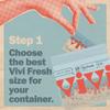 Vivi Fresh 1 Ounce Humidity Control Packs | 10-pack in Resealable Bag | For All Airtight Storage Containers, Store Longer and Preserve Freshness | Made in the USA by Boveda view 3