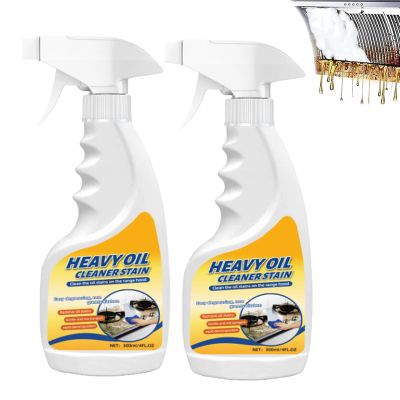 HIDEZHI Multi-purpose Heavy Grime Duty Cleaner, Multi-purpose Heavy Oil Stain Cleaner, Heavy Oil Stain Cleaner Kitchen, Kitchen Degreaser Spray, For Range Hood, Oven, Pots and Cabinet (2pcs)