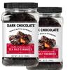 Dark Chocolate Caramel Sea Salt, 28 oz, Tub (2 pack) view 1