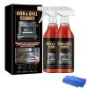 ivyever Oven and Grill Cleaning Spray Dissolves Grease in 5 Minutes, No Scrubbing Required, Removes Odors, Eliminates Thick Grease & Build Up, Grease Remover, 3.38 Floz (2pcs) view 1