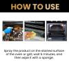 ivyever Oven and Grill Cleaning Spray Dissolves Grease in 5 Minutes, No Scrubbing Required, Removes Odors, Eliminates Thick Grease & Build Up, Grease Remover, 3.38 Floz (1pcs) view 4