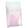 Luxshiny Iridescent Rainbow Cellophane Wrapping Paper Roll 56cm X 10 Yards 5.8 Mil Bouquet Wrapper Floral DIY Wrap for Birthday Flower Bouquet Packaging view 1