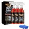 ivyever Oven and Grill Cleaning Spray Dissolves Grease in 5 Minutes, No Scrubbing Required, Removes Odors, Eliminates Thick Grease & Build Up, Grease Remover, 3.38 Floz (3pcs) view 1