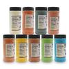 Cherry, Blue Raspberry, Pink Vanilla, Green Apple, Orange, Strawberry, Birthday Cake, Banana, and Grape Flavored Cotton Candy Flossugar | 9-Pack Mega-Bundle of 14 oz Containers and 150 Cones | Ready-to-Use Mix for Parties and Events view 2