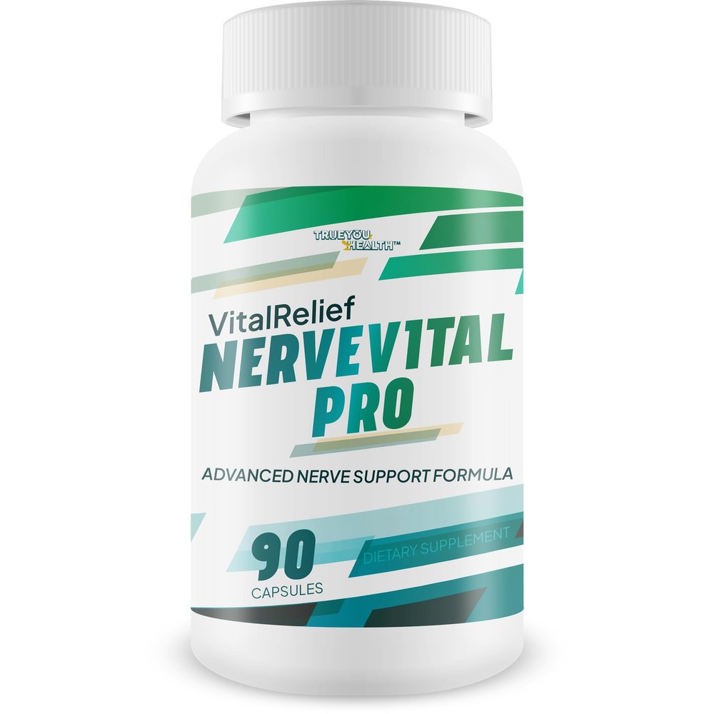 NerveVital Pro - Our Best Nerve Vital Supplement - Nerve Vital Magnesium, Lions Mane, Vitamin D, & Vitamin B12 Complex for Nerves - Nervevital Neuropathy Supplement - Peripheral Neuropathy Supplements
