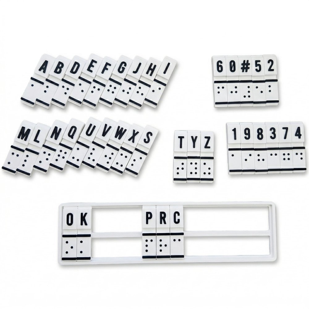 Braille Learning Training Translation Machine - Interactive Braille Trainer & Converter for Visually Impaired, Educators & Beginners