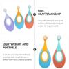 TEHAUX 2pcs Soft Bristle Toothbrush Set with Wide Pastel Handles, Extra Soft Bristles for Teeth Cleaning, Suitable for Oral Care and Supplies Random Color view 3