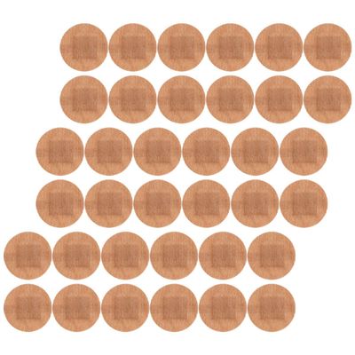 NOLITOY 100pcs Elastic Fabric Adhesive Wound Bandages 30mm Breathable Flexible Finger and Knuckle Patches for Outdoor First Aid Care