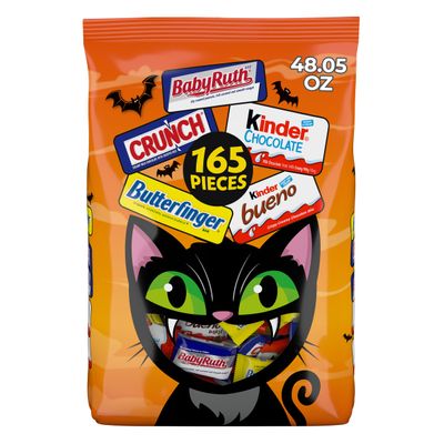 FMC + KINDER Assorted 165 Count Halloween Bag 48.05oz