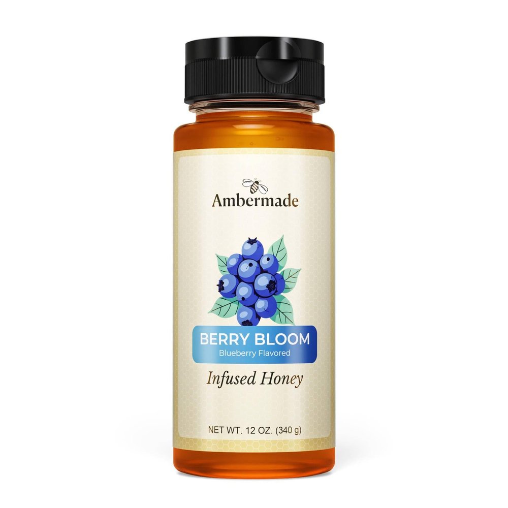 Ambermade Infused Honey - Berry Bloom (12 Ounce)