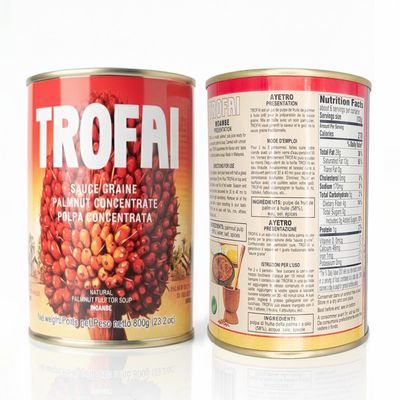 TROFAI Palm nut soup |28.2 oz|Palm nut concentrate|Moambe| - with Nireds Foods Banga spice|2oz|