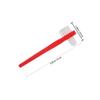 Beaupretty 8pcs Dual Head Denture Toothbrush for False Braces and Retainers, Portable Red Handle Dental Brush Set for Oral Cleaning and Retainer Care view 2
