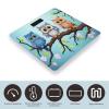 Owls on A Branch Weight Scale Large Bathroom Scales Digital Weight with Bright LED Display Non Slip Automatic Weighing Scale Fashion Weighing Machine for Body view 3