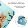 Owls on A Branch Weight Scale Large Bathroom Scales Digital Weight with Bright LED Display Non Slip Automatic Weighing Scale Fashion Weighing Machine for Body view 4