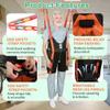 EHUCONELDEX Patient Lift Walking Sling with 4-Way Stretch Fabric,Lift Sling for Standing Support & Mobility Assistance, Padded Patient Transfer Sling for Elderly & Rehabilitation Use(Black, Small) view 3