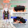 EHUCONELDEX Patient Lift Walking Sling with 4-Way Stretch Fabric,Lift Sling for Standing Support & Mobility Assistance, Padded Patient Transfer Sling for Elderly & Rehabilitation Use(Black, Small) view 4