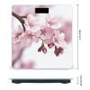 Cherry Blossom Weight Scale Large Bathroom Scales Digital Weight with Bright LED Display Non Slip Automatic Weighing Scale Fashion Weighing Machine for Body view 2
