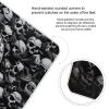 Black and White Skulls Weight Scale Large Bathroom Scales Digital Weight with Bright LED Display Non Slip Automatic Weighing Scale Fashion Weighing Machine for Body view 4