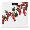 Holly Berry Branches Weight Scale Large Bathroom Scales Digital Weight with Bright LED Display Non Slip Automatic Weighing Scale Fashion Weighing Machine for Body view 1