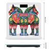 Runner Swedish Dala Horse Folk Weight Scale Large Bathroom Scales Digital Weight with Bright LED Display Non Slip Automatic Weighing Scale Fashion Weighing Machine for Body view 2
