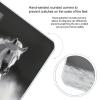 Black and White Horses Running Weight Scale Large Bathroom Scales Digital Weight with Bright LED Display Non Slip Automatic Weighing Scale Fashion Weighing Machine for Body view 4