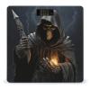 Grim-Reaper Weight Scale Large Bathroom Scales Digital Weight with Bright LED Display Non Slip Automatic Weighing Scale Fashion Weighing Machine for Body view 1