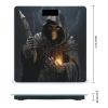 Grim-Reaper Weight Scale Large Bathroom Scales Digital Weight with Bright LED Display Non Slip Automatic Weighing Scale Fashion Weighing Machine for Body view 2