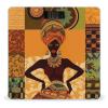 African Woman Weight Scale Large Bathroom Scales Digital Weight with Bright LED Display Non Slip Automatic Weighing Scale Fashion Weighing Machine for Body view 1