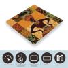 African Woman Weight Scale Large Bathroom Scales Digital Weight with Bright LED Display Non Slip Automatic Weighing Scale Fashion Weighing Machine for Body view 3