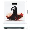 Ballroom Dance Weight Scale Large Bathroom Scales Digital Weight with Bright LED Display Non Slip Automatic Weighing Scale Fashion Weighing Machine for Body view 2