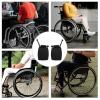 SHERCHPRY Universal Wheelchair Footplates 1 Pair, Elevated Footrest Replacement Parts with Thickened Plastic, Metal Original Foot Pedal for Elderly Mobility and Transport Chairs view 3