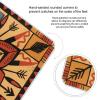 Boho Mandala Weight Scale Large Bathroom Scales Digital Weight with Bright LED Display Non Slip Automatic Weighing Scale Fashion Weighing Machine for Body view 4