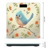 Cute Bird Weight Scale Large Bathroom Scales Digital Weight with Bright LED Display Non Slip Automatic Weighing Scale Fashion Weighing Machine for Body view 2