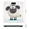 Sheep Weight Scale Large Bathroom Scales Digital Weight with Bright LED Display Non Slip Automatic Weighing Scale Fashion Weighing Machine for Body view 2