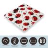 Red Ladybug Weight Scale Large Bathroom Scales Digital Weight with Bright LED Display Non Slip Automatic Weighing Scale Fashion Weighing Machine for Body view 3