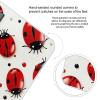 Red Ladybug Weight Scale Large Bathroom Scales Digital Weight with Bright LED Display Non Slip Automatic Weighing Scale Fashion Weighing Machine for Body view 4