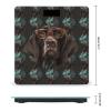 German Shorthaired Pointer in Glasses Weight Scale Large Bathroom Scales Digital Weight with Bright LED Display Non Slip Automatic Weighing Scale Fashion Weighing Machine for Body view 2