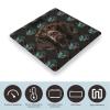 German Shorthaired Pointer in Glasses Weight Scale Large Bathroom Scales Digital Weight with Bright LED Display Non Slip Automatic Weighing Scale Fashion Weighing Machine for Body view 3