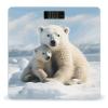 Cute Polar Bear Weight Scale Large Bathroom Scales Digital Weight with Bright LED Display Non Slip Automatic Weighing Scale Fashion Weighing Machine for Body view 1