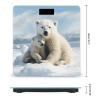 Cute Polar Bear Weight Scale Large Bathroom Scales Digital Weight with Bright LED Display Non Slip Automatic Weighing Scale Fashion Weighing Machine for Body view 2