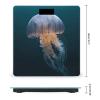 3D Jellyfish Weight Scale Large Bathroom Scales Digital Weight with Bright LED Display Non Slip Automatic Weighing Scale Fashion Weighing Machine for Body view 2
