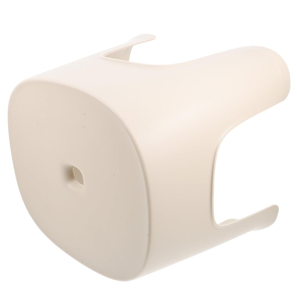 FOMIYES Toilet Step Stool Large Plastic Footrest with Non-Slip Pad for Bathroom and Toilet Use, Household Footstool Suitable for Adults and Elderly, Anti-Skid Foot Stepping Stool