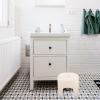FOMIYES Toilet Step Stool Large Plastic Footrest with Non-Slip Pad for Bathroom and Toilet Use, Household Footstool Suitable for Adults and Elderly, Anti-Skid Foot Stepping Stool view 4