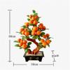 YXIANG56Q Fake Plants Tree Jade Bonsai for Office Desk Home Room Decor Feng Shui Wealth Bonsai Tree view 2
