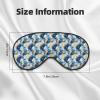 Eye Sleep Mask for Women Men - Starry Fox Print Comfy Buckle Travel Eye Masks for Sleep Mask Blackout, Adjustable Sleeping Blindfolds for Women Men, Funny Blindfolds for Party Games view 2